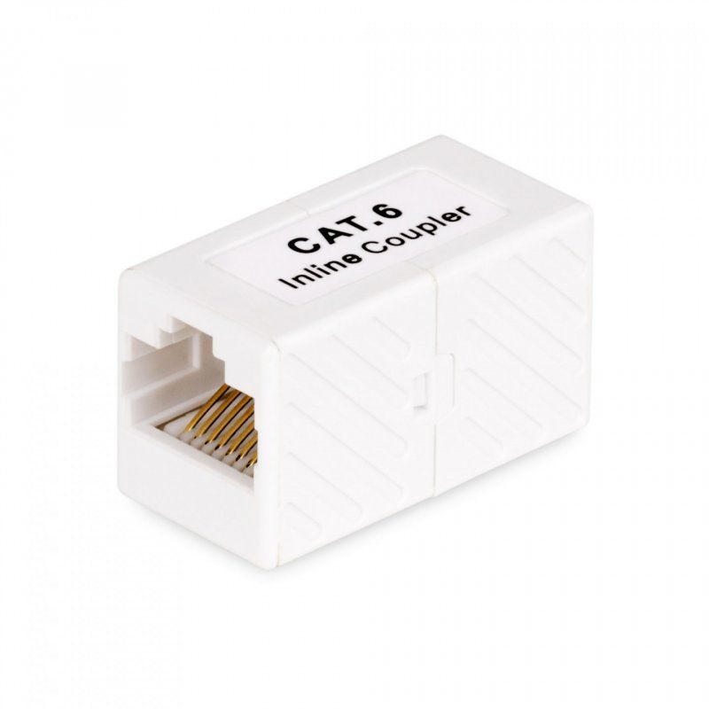 PACK DE 5 COUPLEURS RJ45 CONN ECTEUR CAT6 EN LIGNE F/F