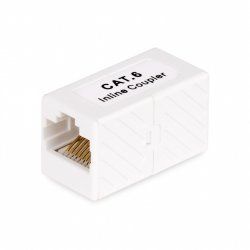 StarTech.com RJ45 Coupler 5-Pack, Inline Cat6 Coupler, Female to Female (F/F) T568 Connector, Unshielded Ethernet Cable