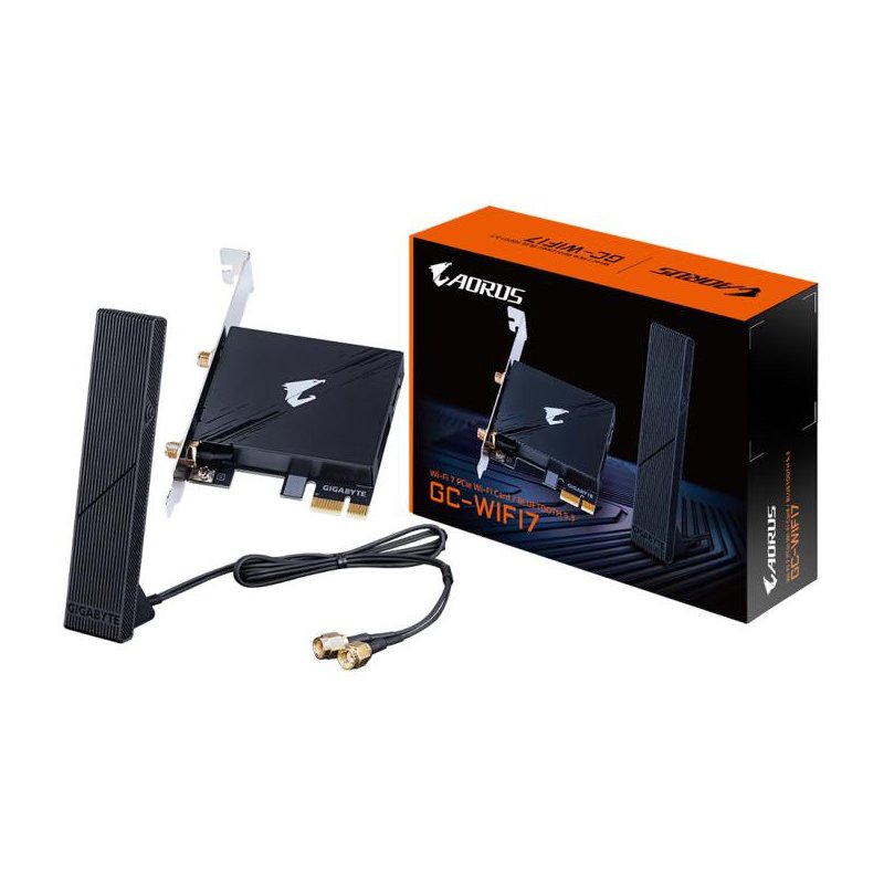 Gigabyte GC-WIFI7 carte réseau Interne WLAN / Bluetooth 5800 Mbit/s