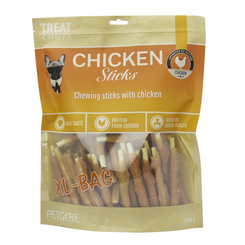 Treateaters - No-hide Chicken sticks 1000g - (20950)