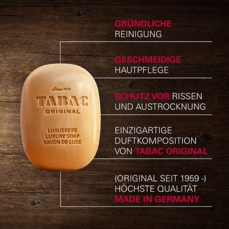 TABAC ORIGINAL luxury soap box 150 gr