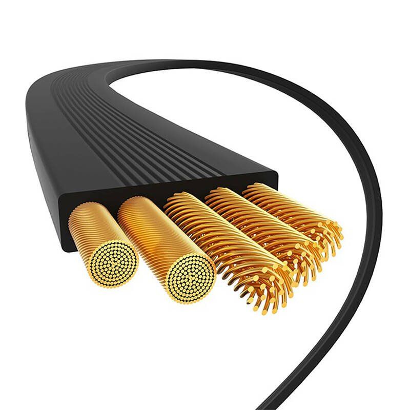 Kabel USB-C na USB-C Baseus Free2Draw, PD, 100W, 1m (černý)