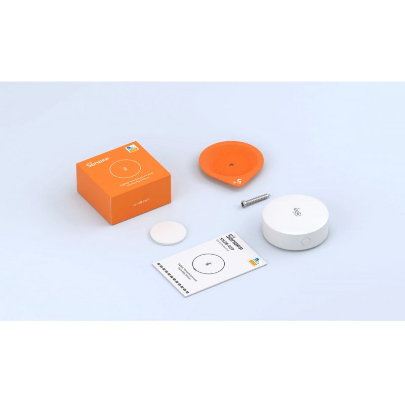 Smart Zigbee Temperature And Humidity Sensor Sonoff SNZB-02P (round)