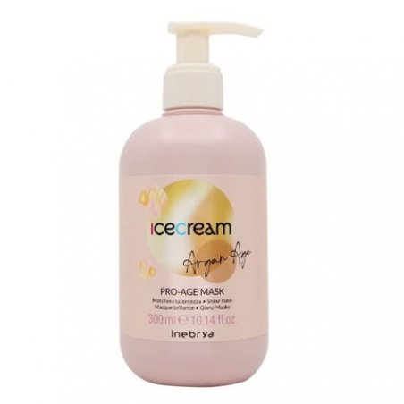 MASCARILLA REESTRUCTURANTE BRILLO PRO-AGE ACEITE ARGAN 300ML NEW INEBRYA