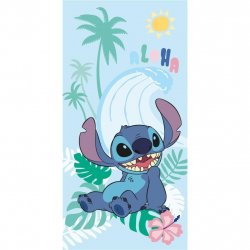 LILO & STITCH - Aloha - Serviette de Plage 100% Coton - 70x140cm
