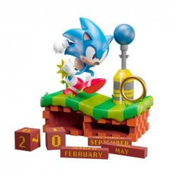 SONIC - Calendrier Perpétuel 3D en Résine