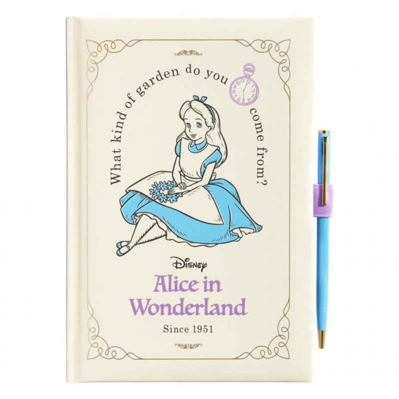 DISNEY - Alice - Notebook Stylo-Bille - Format A5