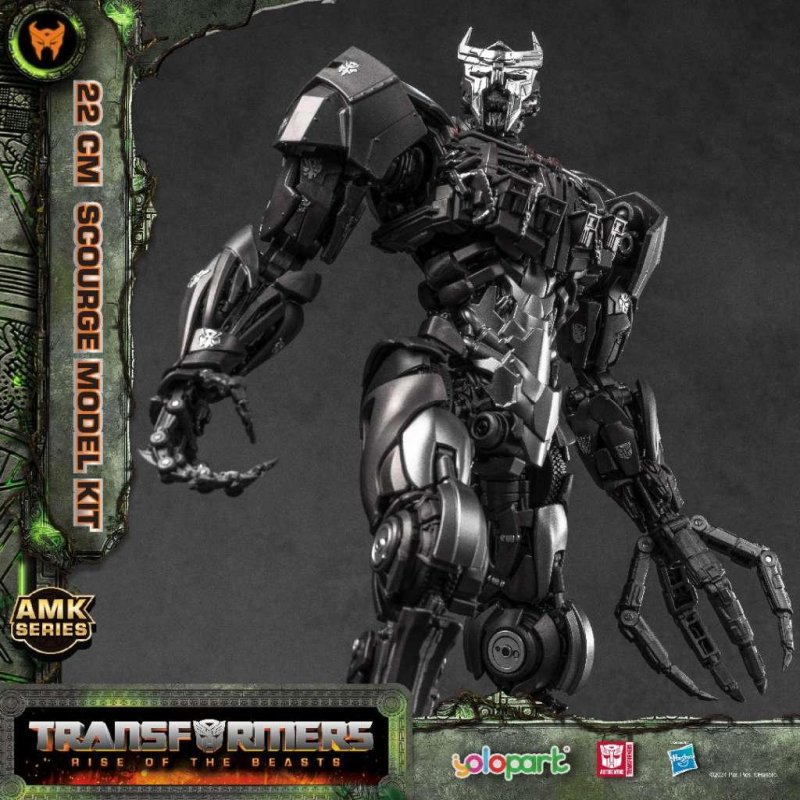 TRANSFORMERS RISE OF THE BEASTS - Scourge - Model Kit 22cm