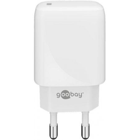 Goobay USB-C™ PD Schnellladegerät (20 W) weiß
