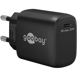 Goobay 65367 mobile device charger Laptop, Smartphone, Tablet Black AC Indoor
