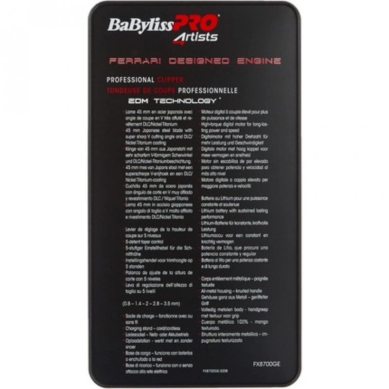 Metal Clipper Ferrari Digital Motor Goldfx