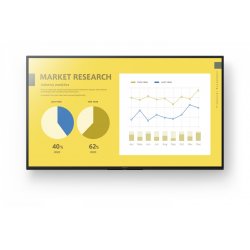 Sony FW-55EZ20L Signage Display Digital signage flat panel 139.7 cm (55") LED Wi-Fi 350 cd/m² 4K Ultra HD Black