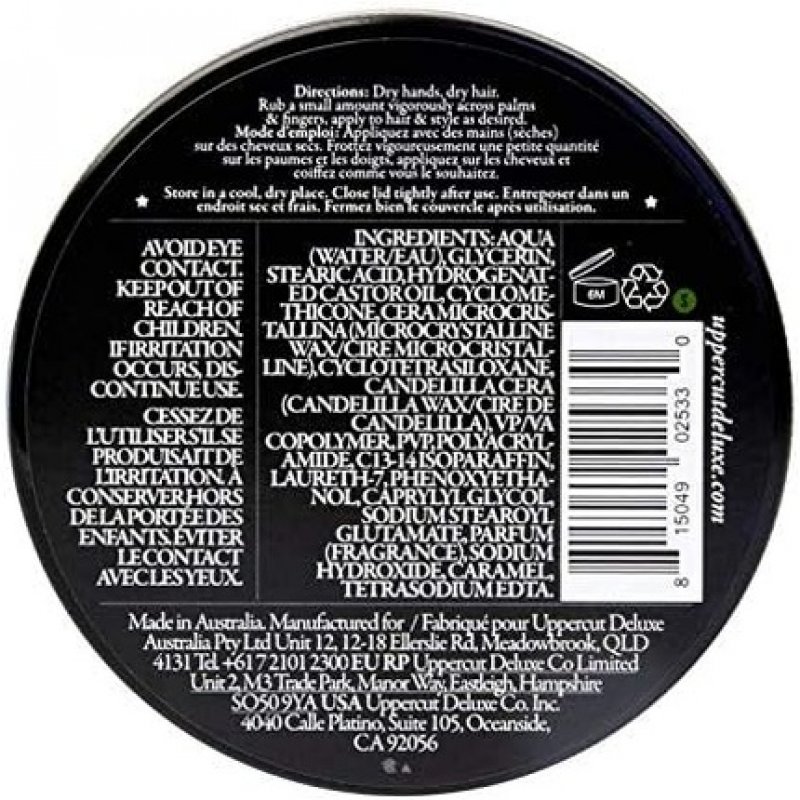 Uppercut Deluxe MATTE POMADE 100g