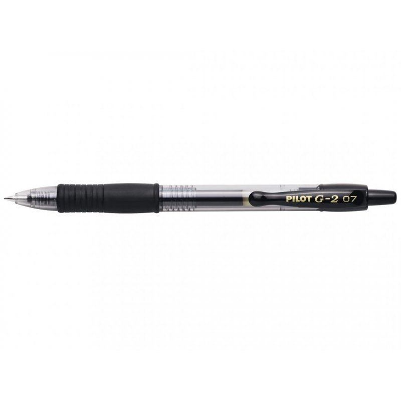 Pilot Gelroller G-2 0.7 Retractable gel pen Medium Black