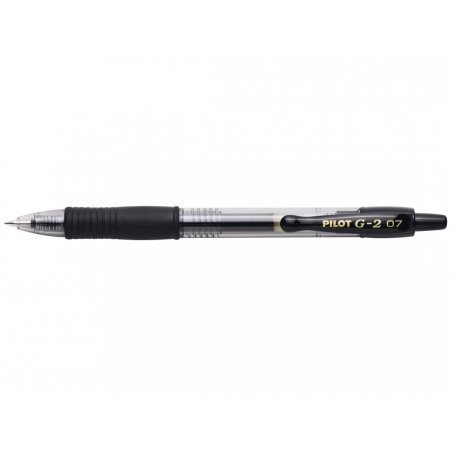 Pilot Gelroller G-2 0.7 Retractable gel pen Medium Black