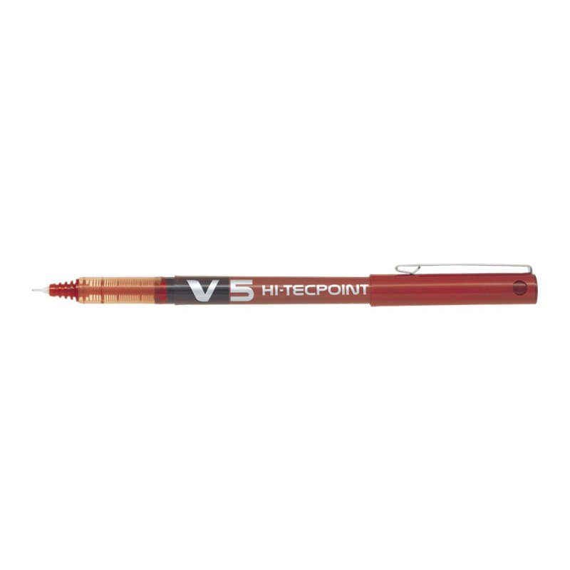 Pilot Hi-Tecpoint V5 Stylo à bille Rouge