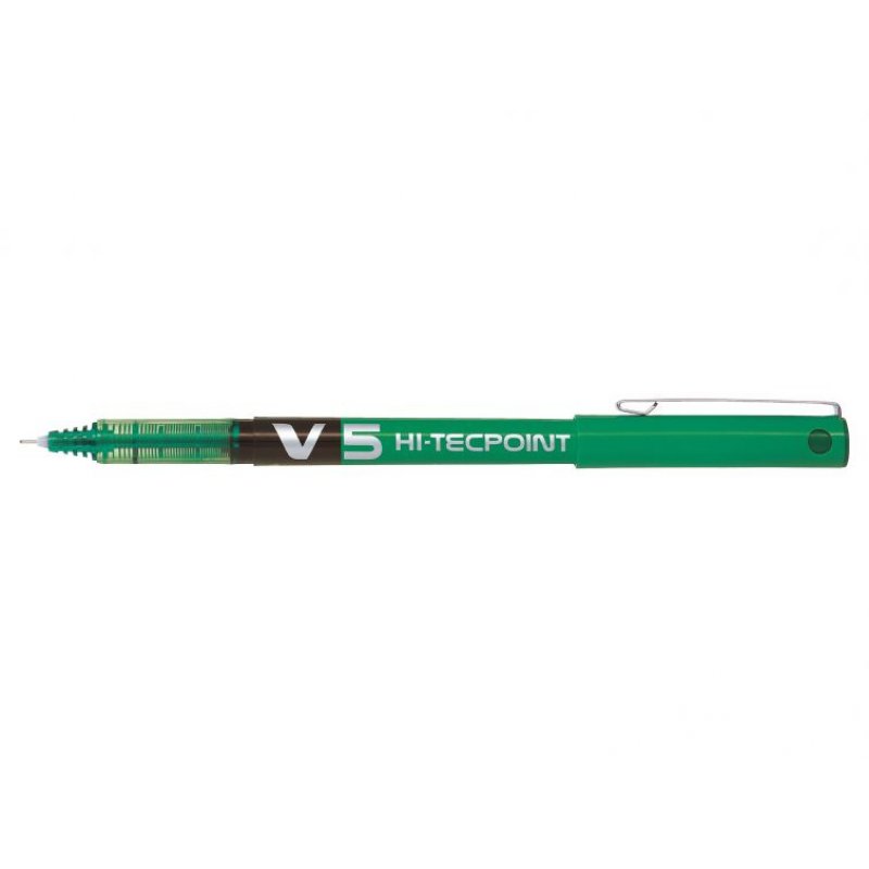 Pilot Hi-Tecpoint V5 Vert Stylo à bille 1 pièce(s)