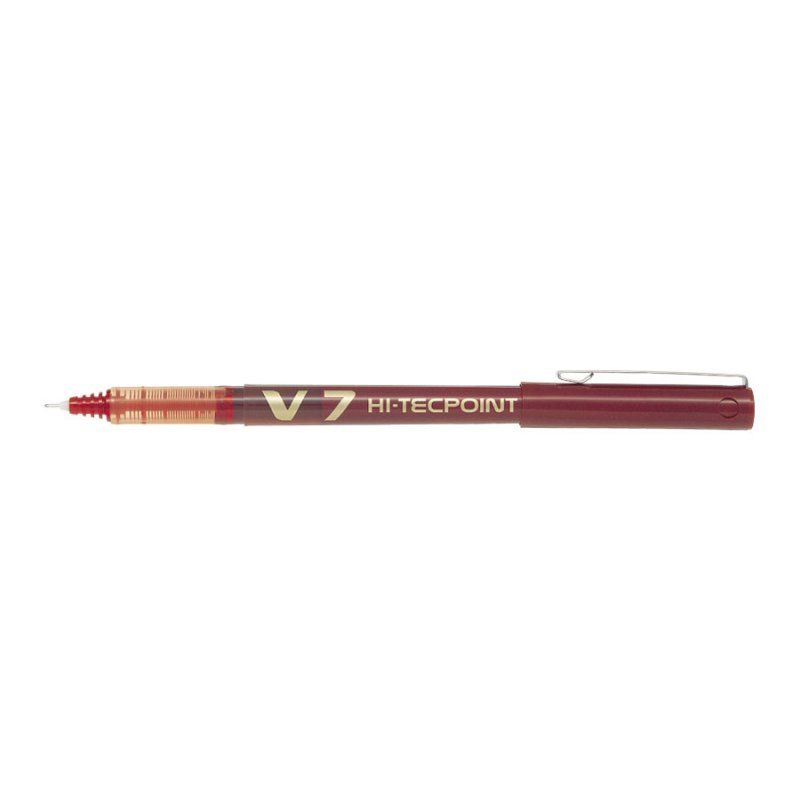 Pilot Hi-Tecpoint V7 Stylo à bille Rouge