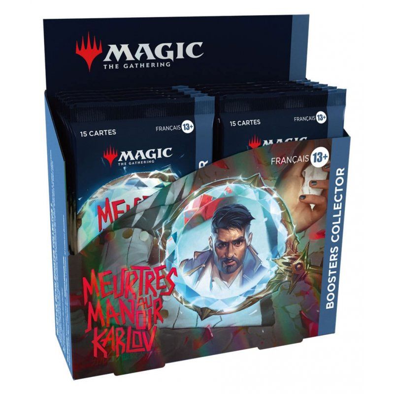 Magic the Gathering Meurtres au manoir Karlov présentoir boosters collectors (12) *FRANCAIS*
