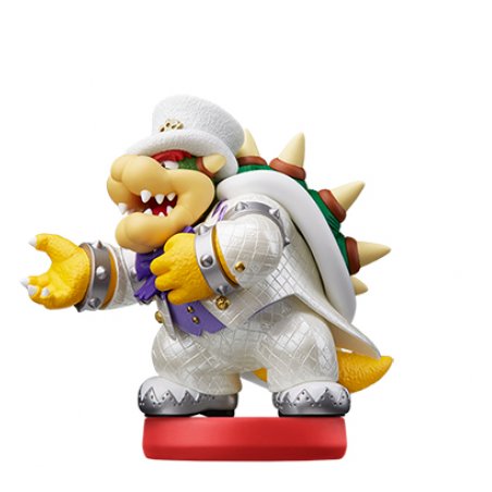 Nintendo Amiibo Bowser in wedding outfit (Super Mario Collection)