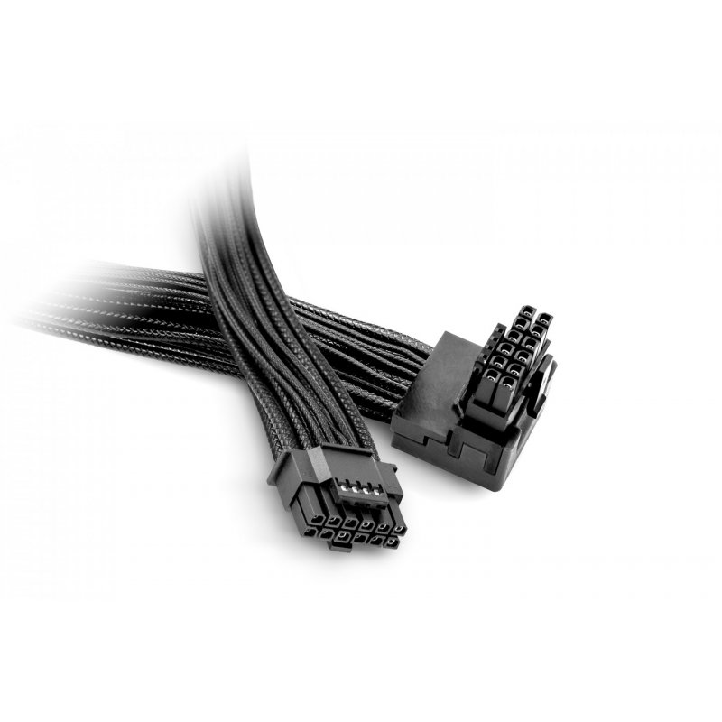 12VHPWR PCI-90° Kabel (schwarz, 70cm)