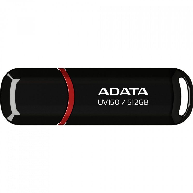 ADATA UV150 USB flash drive 512 GB USB Type-A 3.2 Gen 1 (3.1 Gen 1) Black, Red