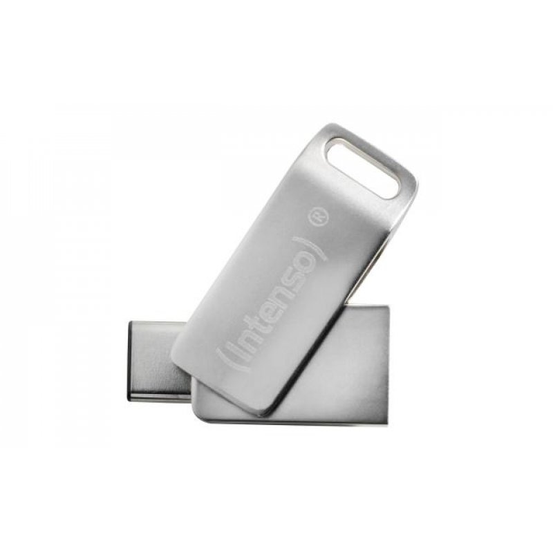 Intenso cMobile Line USB flash drive 128 GB USB Type-A / USB Type-C 3.2 Gen 1 (3.1 Gen 1) Silver