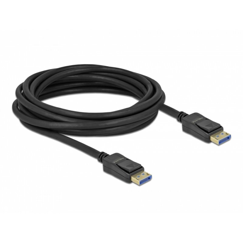 Delock DisplayPort Kabel 10K 60 Hz 54 Gbps Kunststoffgehäuse 3 m