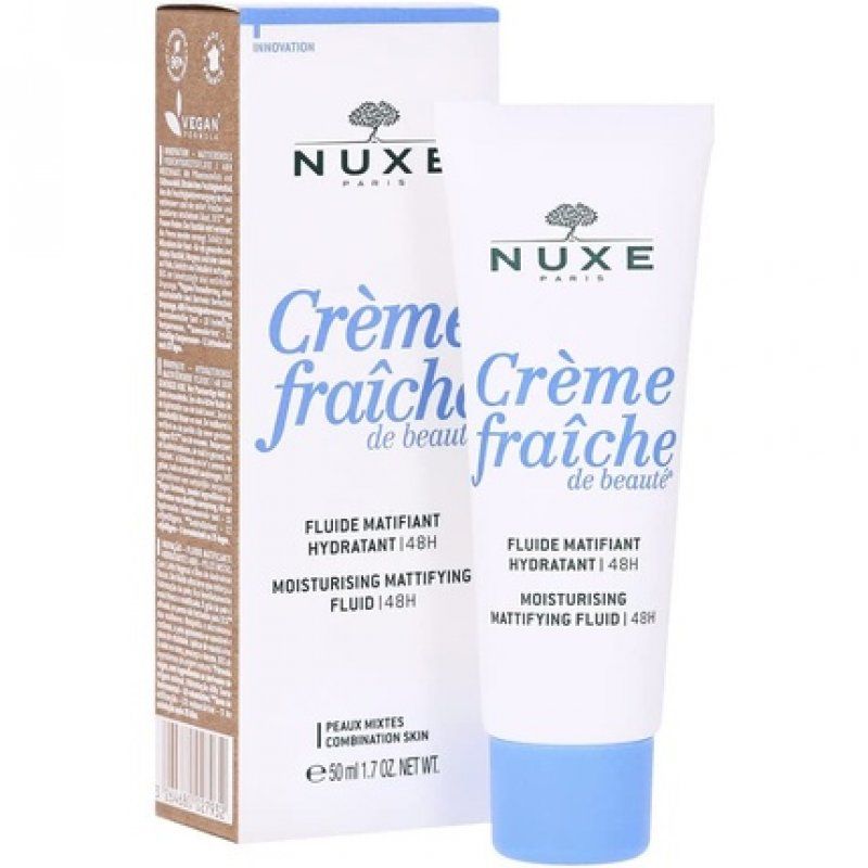 NUXE CREME FRAICHE DE BEAUTE FLUIDO MAT.HID 48H 50ML