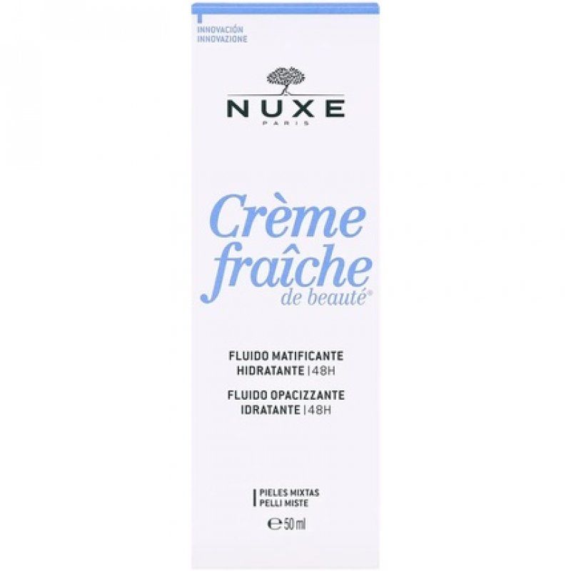 NUXE CREME FRAICHE DE BEAUTE FLUIDO MAT.HID 48H 50ML