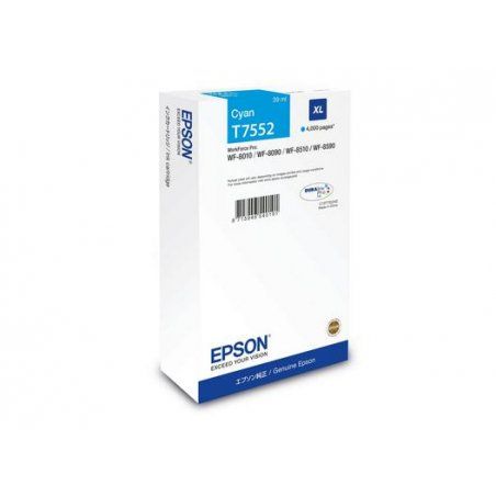 Epson C13T75524N ink cartridge 1 pc(s) Compatible High (XL) Yield Cyan