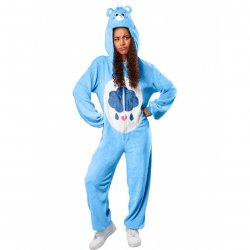Rubies - Care Bears – Grumpy Bear Adult Onesie (Size S)