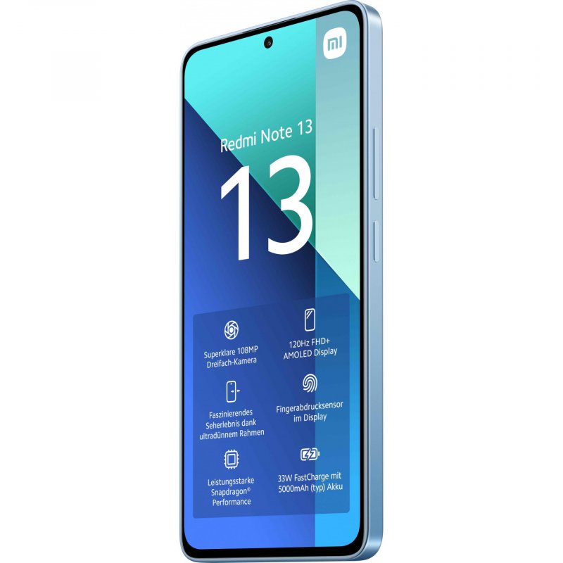 Xiaomi Redmi Note 13 16.9 cm (6.67") Dual SIM Android 13 4G USB Type-C 6 GB 128 GB 5000 mAh Blue