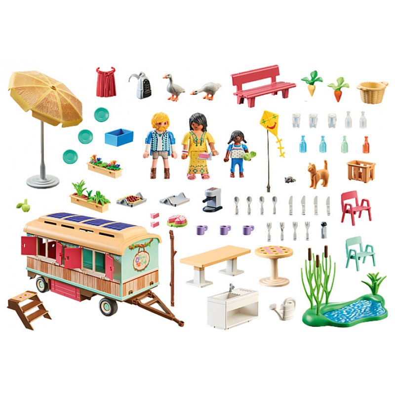 Playmobil - Cosy Cafe with Vegetable Garden (71441)