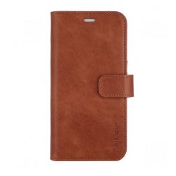 RadiCover - Radiation Protection Wallet Vegan Leather 2in1 iPhone 14 Exclusive Brown