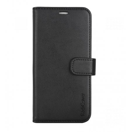 RadiCover - Radiation Protection Wallet Vegan Leather iPhone 14 PRO Flipcover Black