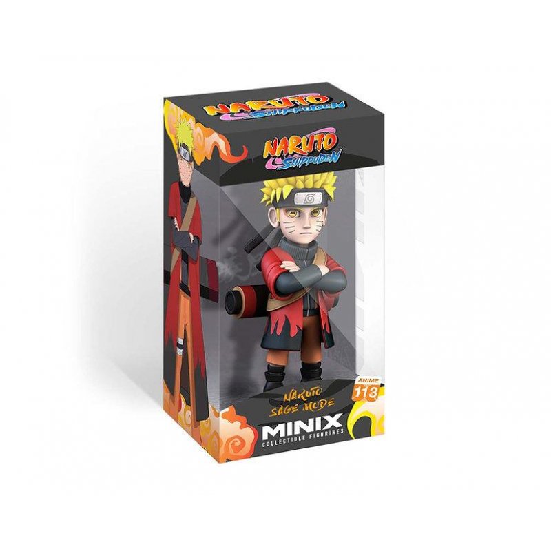 NARUTO - Naruto avec cape - Figurine Minix 12cm