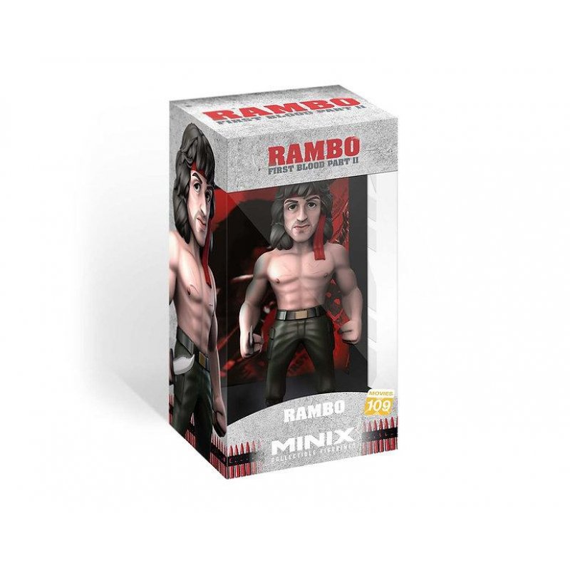 RAMBO - Rambo avec Bandana - Figurine Minix 12cm