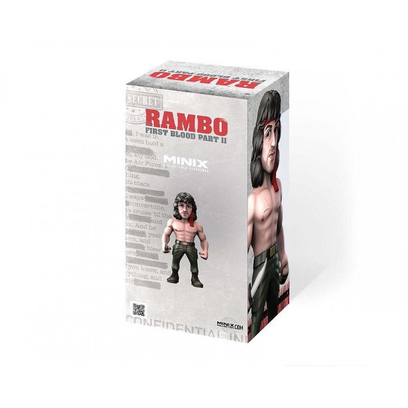 RAMBO - Rambo avec Bandana - Figurine Minix 12cm