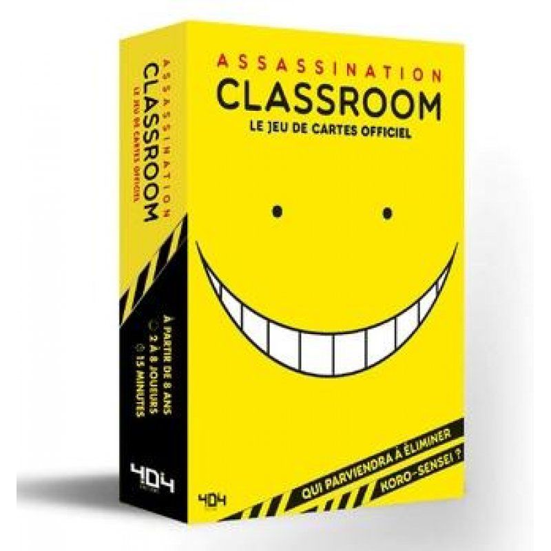 ASSASSINATION CLASSROOM - Le jeu de cartes
