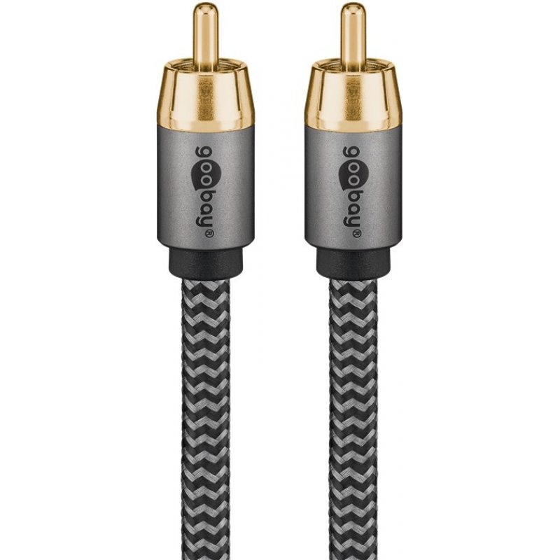 Goobay Plus Mono-Cinchkabel, 5.0 m