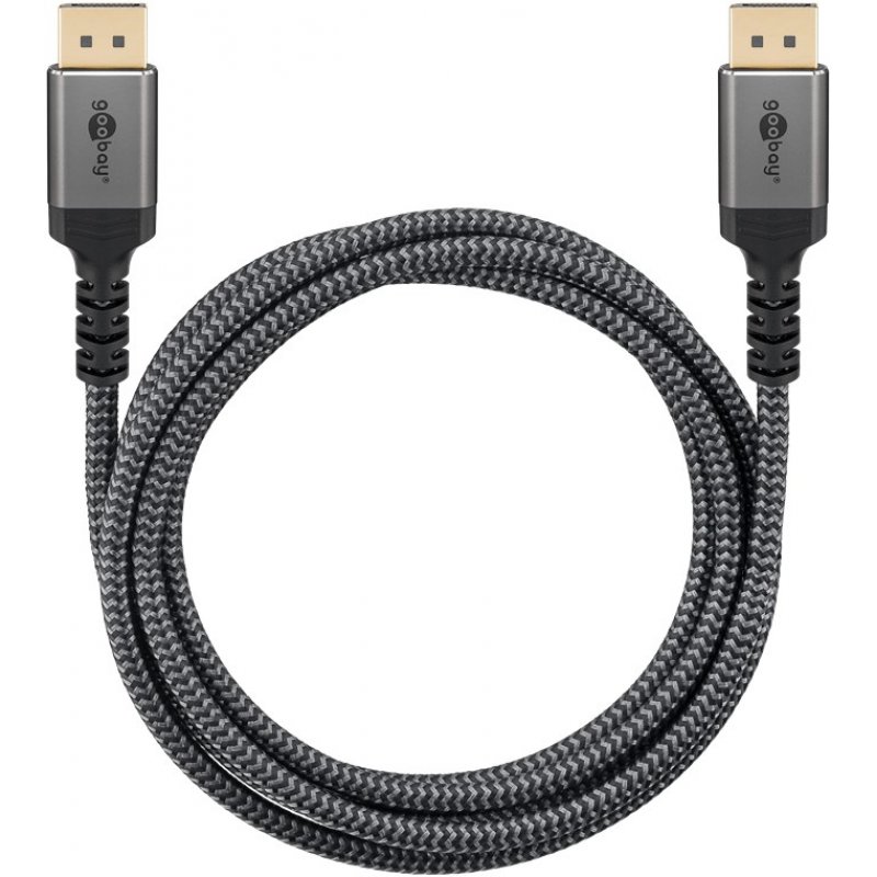 Goobay Plus DisplayPort-Kabel (8K@60Hz), 2.0 m