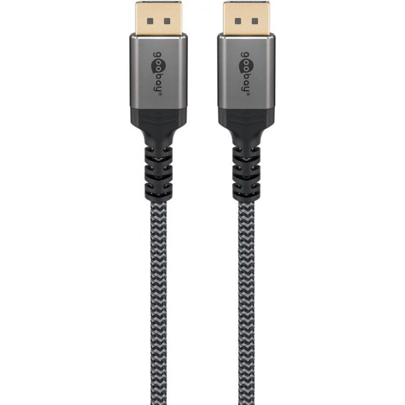 Goobay 65270 câble vidéo et adaptateur 3 m DisplayPort HDMI Gris