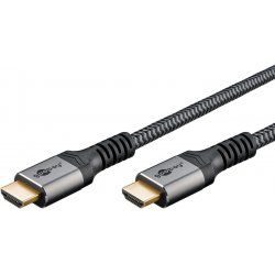 Goobay 65263 câble HDMI 5 m HDMI Type A (Standard) Gris