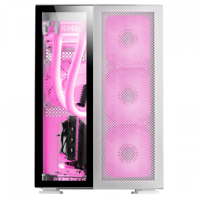 Mars Gaming MCNOVA unité centrale Tower Aluminium, Noir