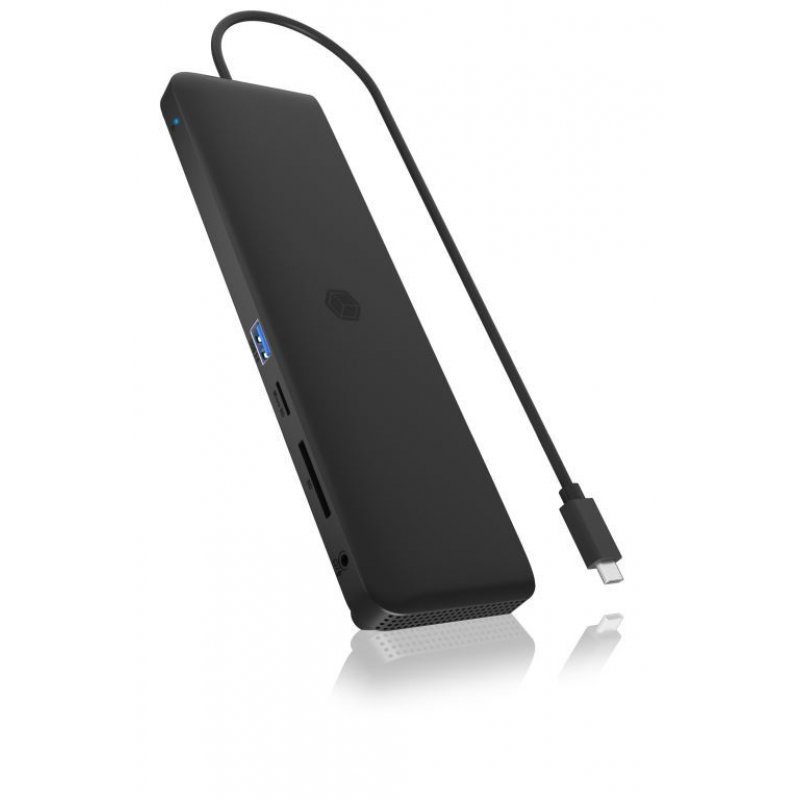 ICY BOX 11-in-1 Mobile DockingStation with Triple Video Output