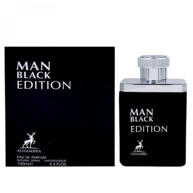 Man Black Edition EDP by Maison Alhambra Lattafa 100ml
