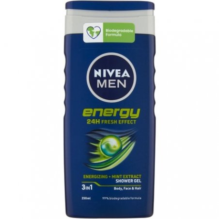 Nivea Men Energy Shower Shampoo 250ml