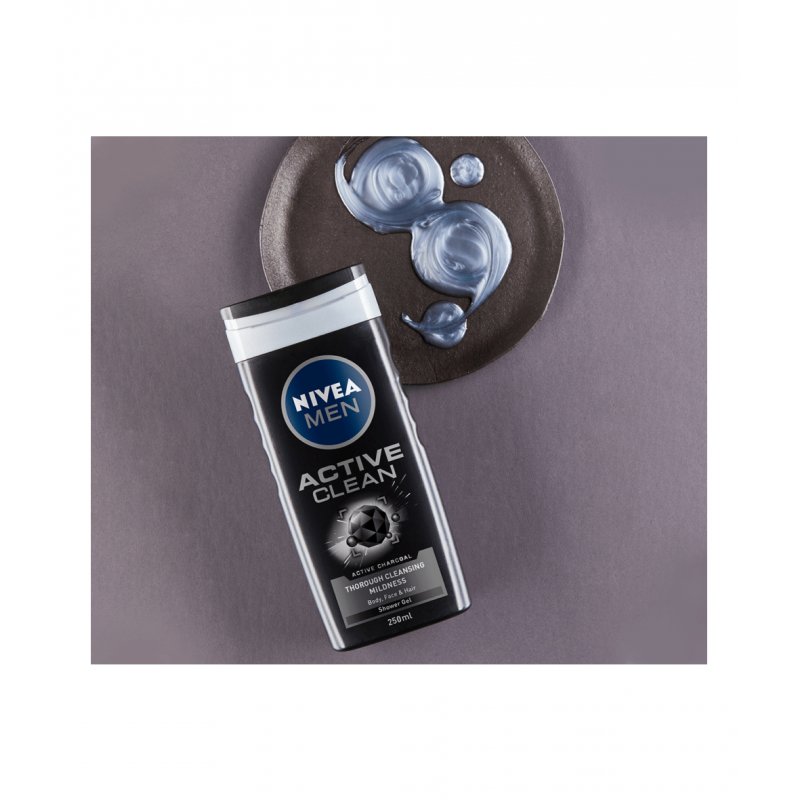 Nivea Men Active Clean Shower Gel 250ml