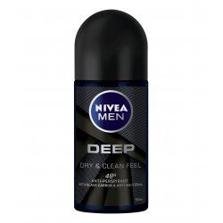 NIVEA MEN DEEP ROLL-ON Hommes Déodorant roll-on 50 ml 1 pièce(s)